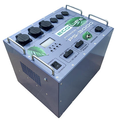 Портативна електростанція EcoLiFe PS 3000